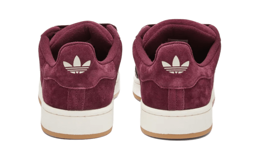 Adidas originals campus maroon suede sneaker hotsell