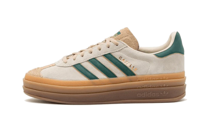 Ad*s gazelle bold magic collegiate green beige (w)