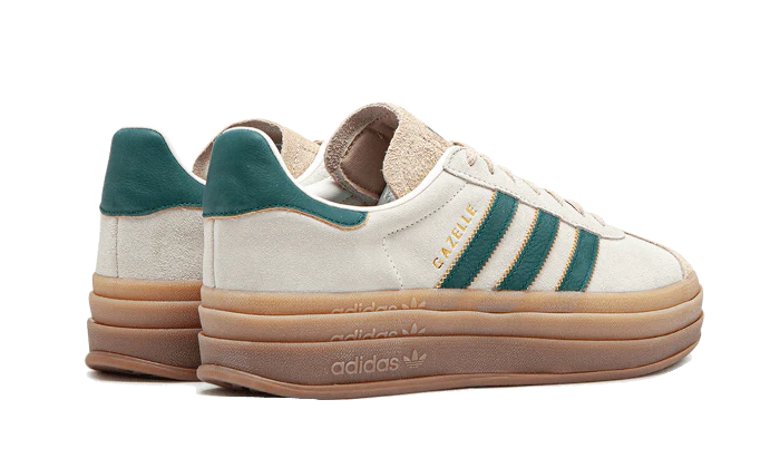 Ad*s gazelle bold magic collegiate green beige (w)