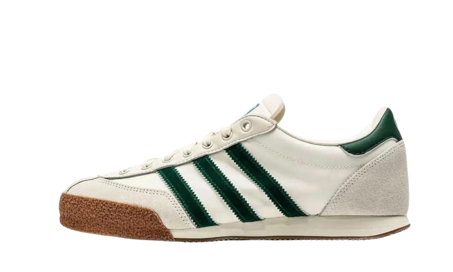 Adidas jeans trainers white and green best sale