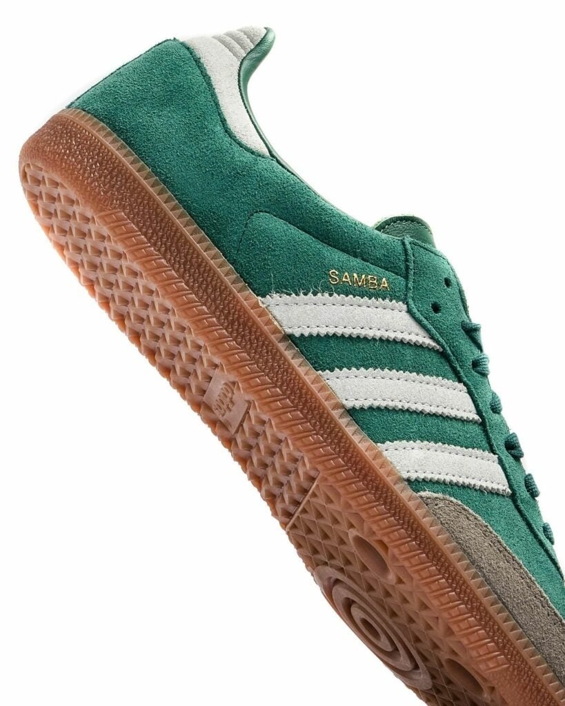 Adidas Samba OG Collegiate Green Gum Grey Toe