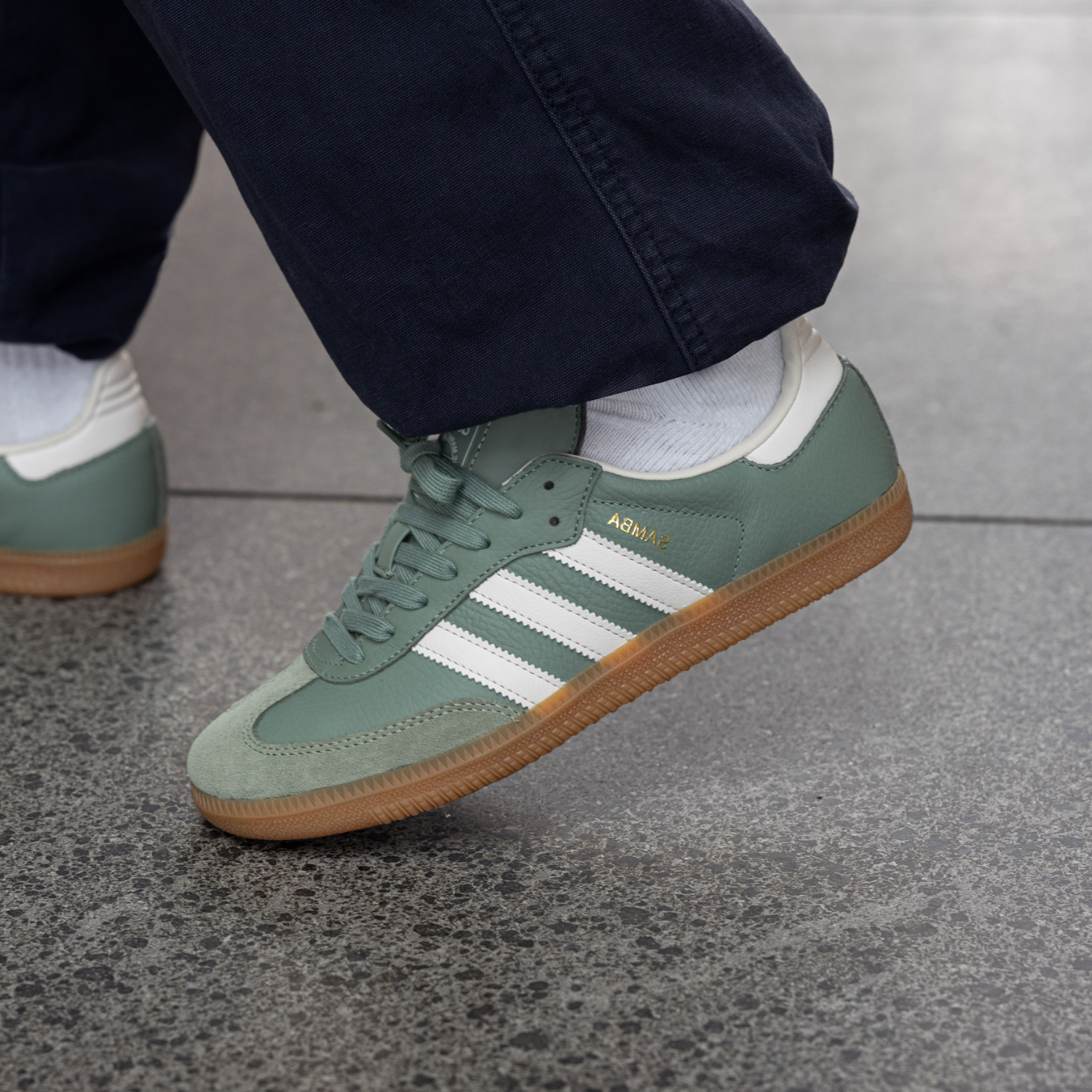 Ad*s samba og silver green