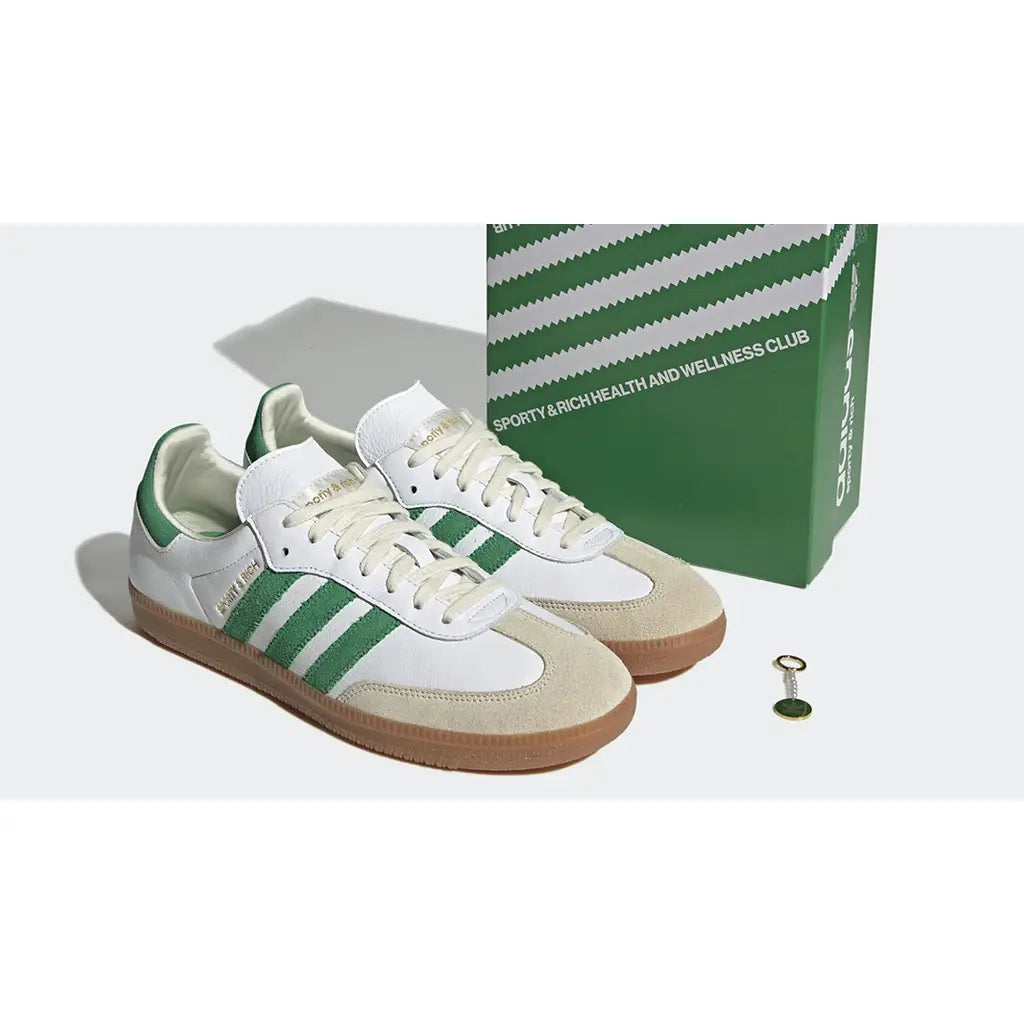 Ad*s samba og sporty & rich white green