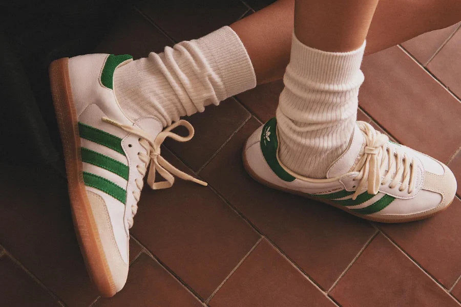 Ad*s samba og sporty & rich white green