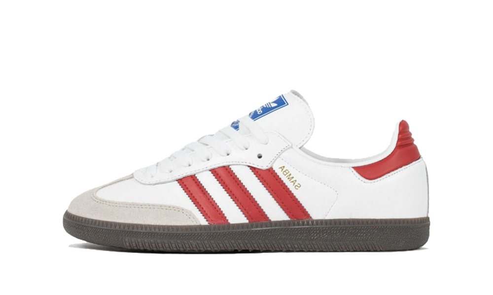 adidas Samba OG 'White Better Scarlet' - Sneakerhype