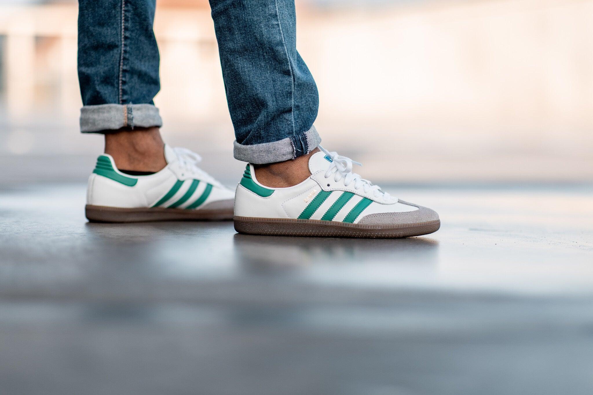 Adidas jeans on foot best sale