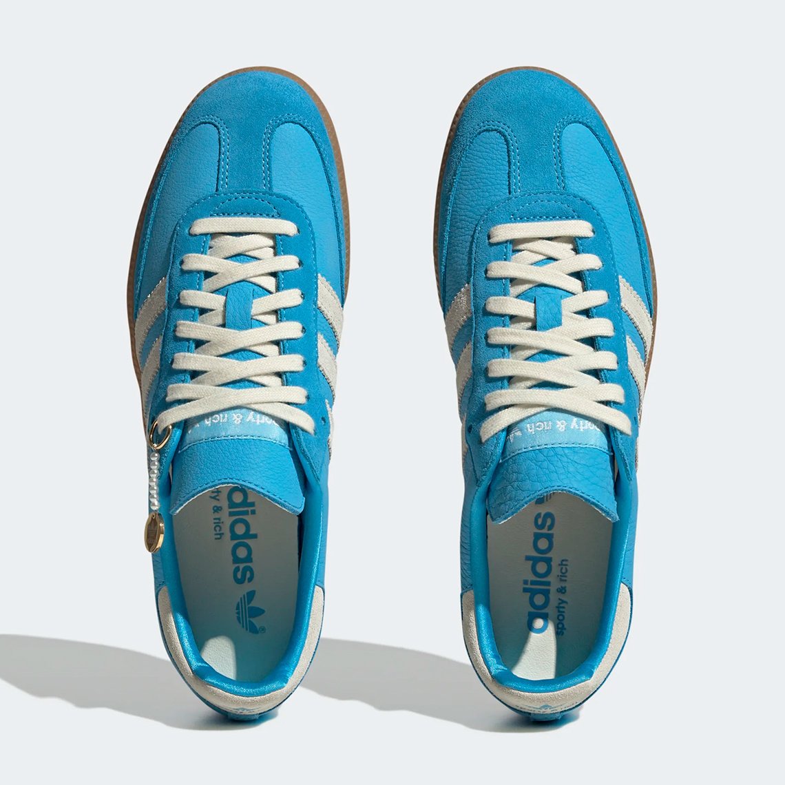 adidas Samba OG x Sporty & Rich 'Blue Rush' - Sneakerhype