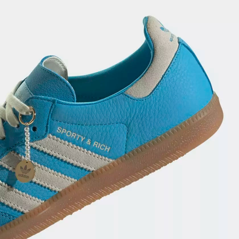 adidas Samba OG x Sporty & Rich 'Blue Rush' - Sneakerhype