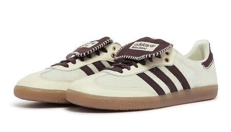 Ad*s samba pony wales bonner cream white