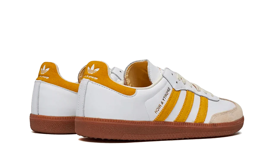 adidas Samba Sporty & Rich White Bold Gold - Sneakerhype