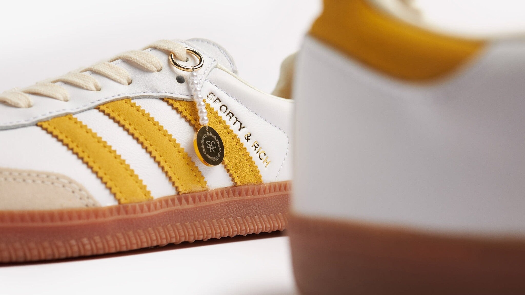 adidas Samba Sporty Rich White Bold Gold