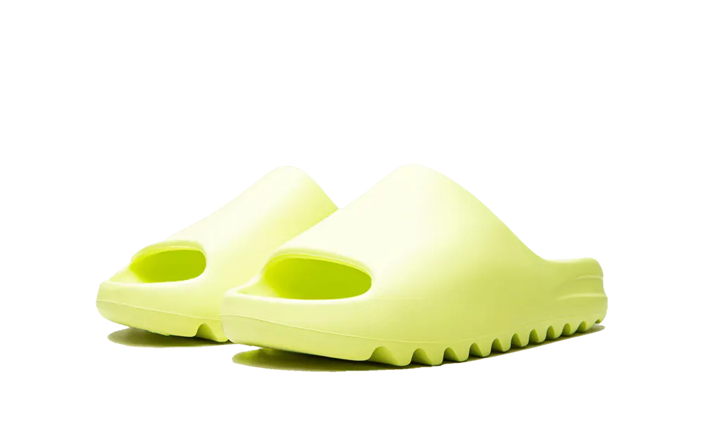 Ad*s yeezy slide glow green