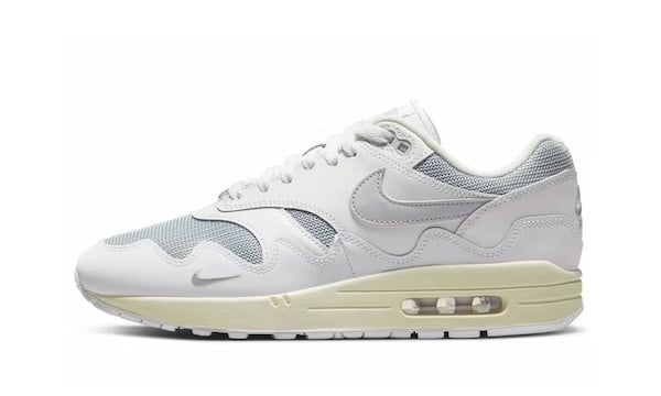 Air Max 1 x Patta ''White Silver''