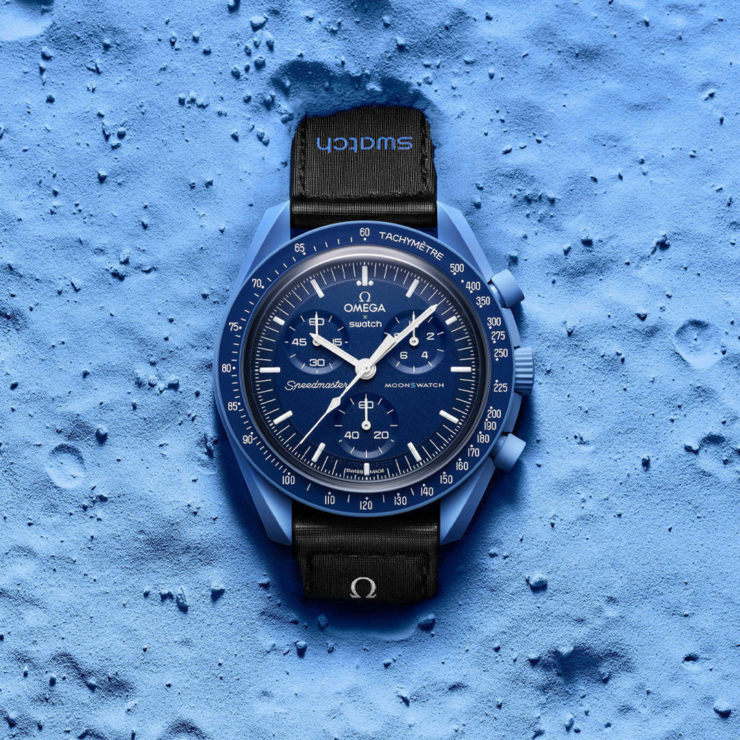 国産安いOmega × Swatch Mission to Neptune オメガ 腕時計