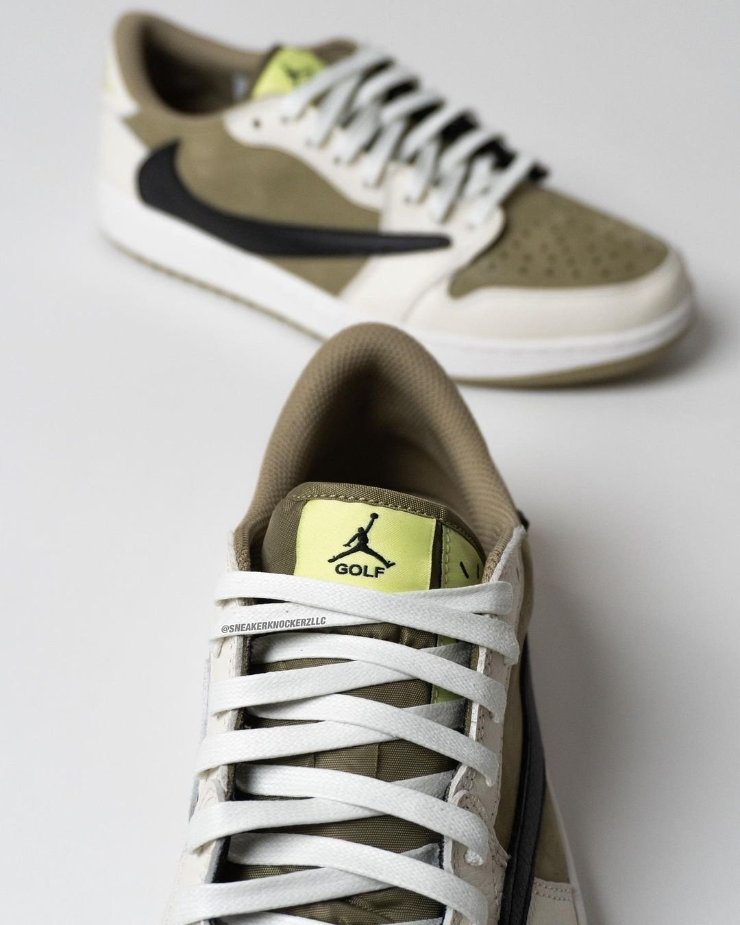 Travis Scott x Air Jordan 1 Low 'Neutral Olive'