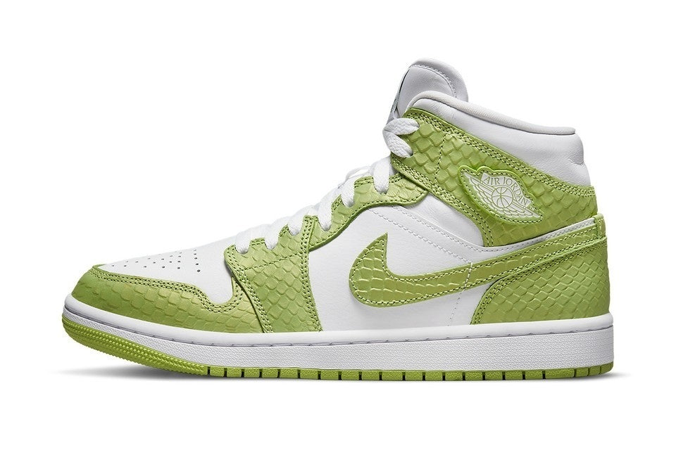 Air Jordan 1 Mid 'Green Python' (W)