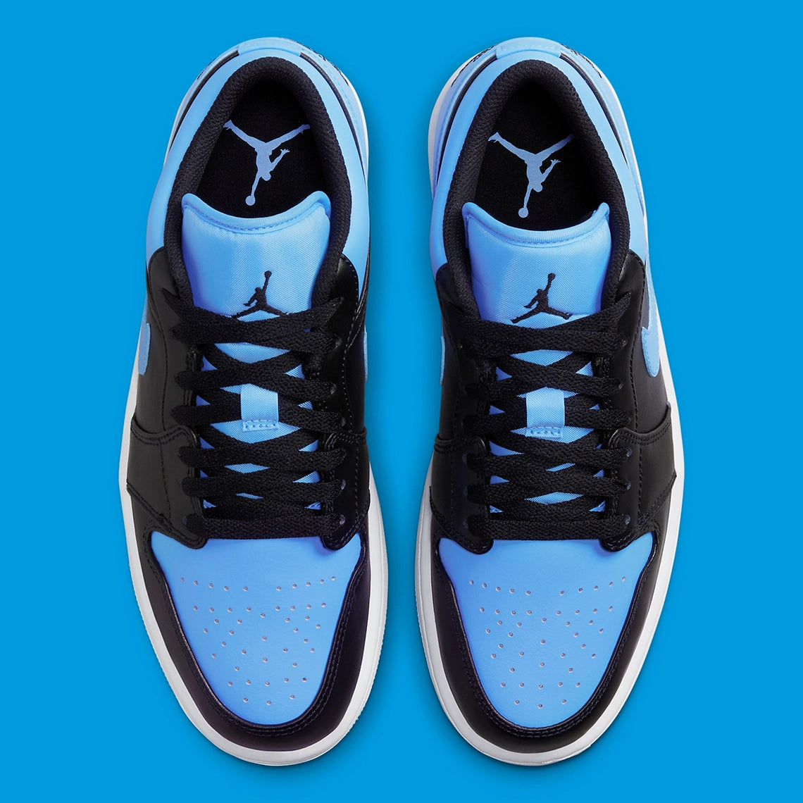 Jordan 1 Low Black University Blue