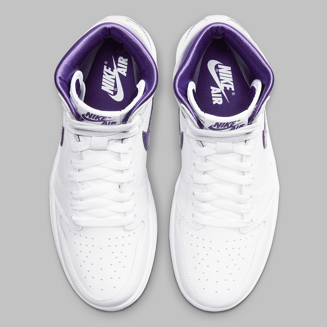 【超歓迎新品】Nike AJ1 Retro High OG Court Purple スニーカー