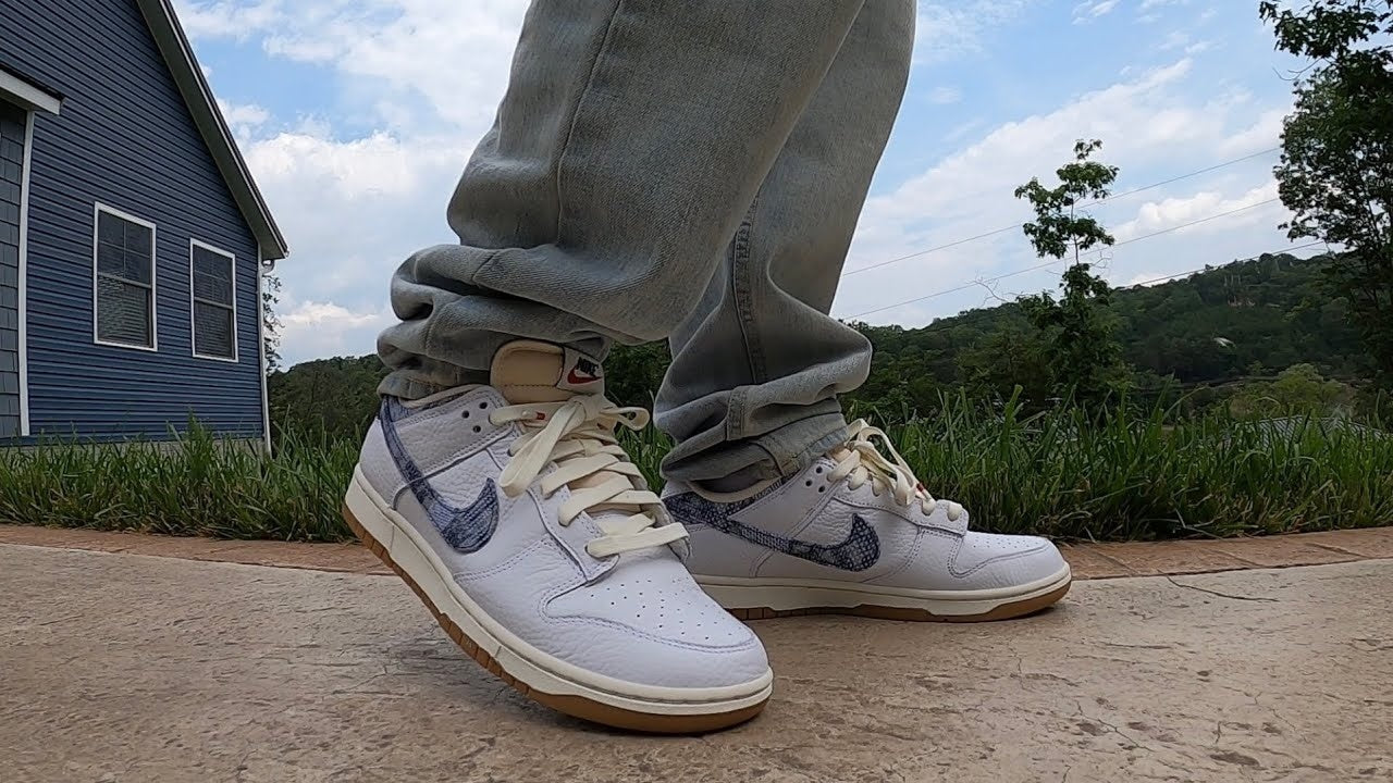 Nike Dunk Low New Americana Washed Denim