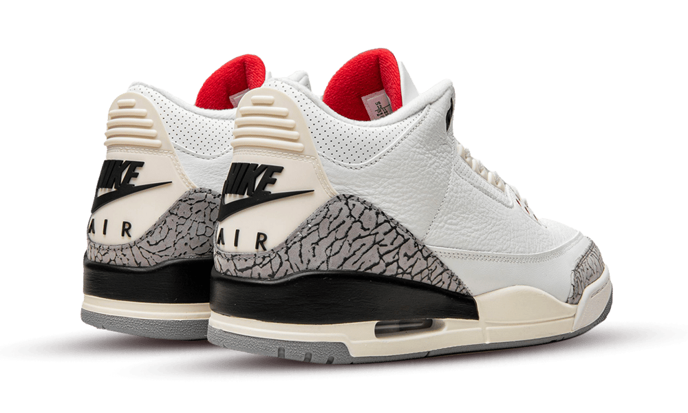 品特価Nike Air Jordan3　White Cement Reimagined 靴