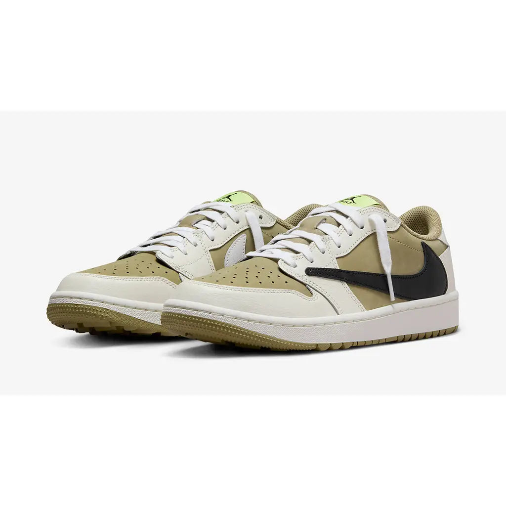 Jordan 1 Retro Low Golf Travis Scott Neutral Olive