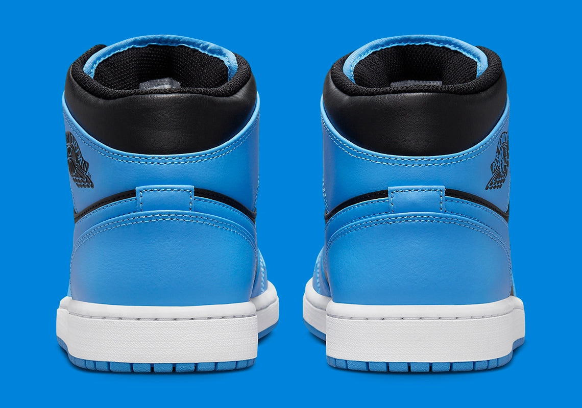 Jordan 1 Mid University Blue Black