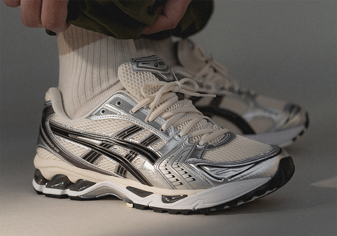 ASICS Gel-Kayano 14 JJJJound Silver Black