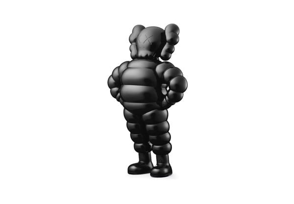 KAWS Chum Vinyl Figure Black 