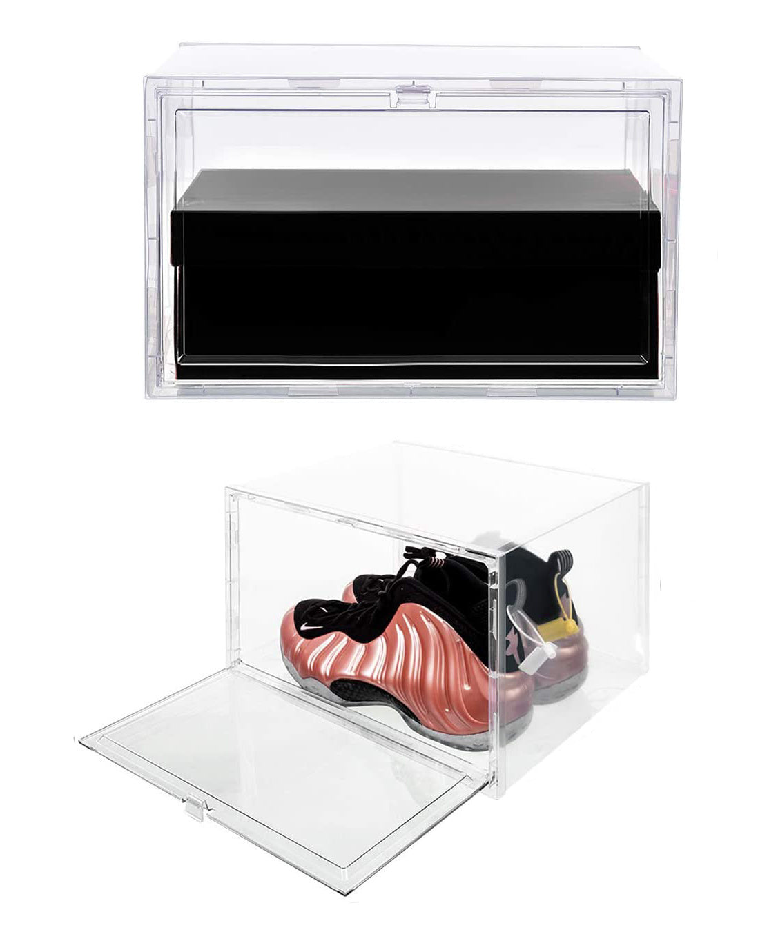 Premium Stackable Sneaker Boxes - Transparant