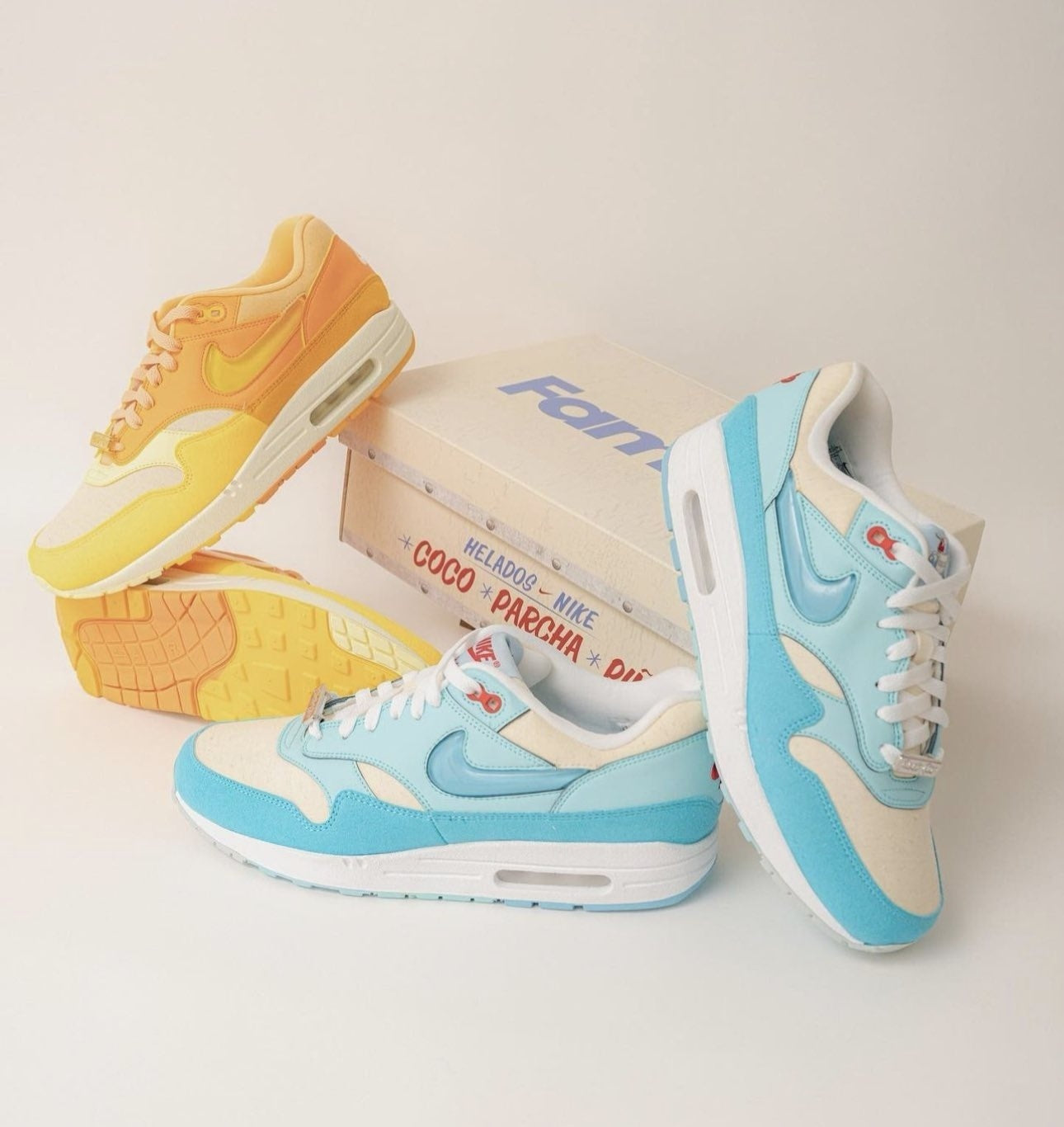 Nike Air Max 1 Puerto Rico Blue Gale