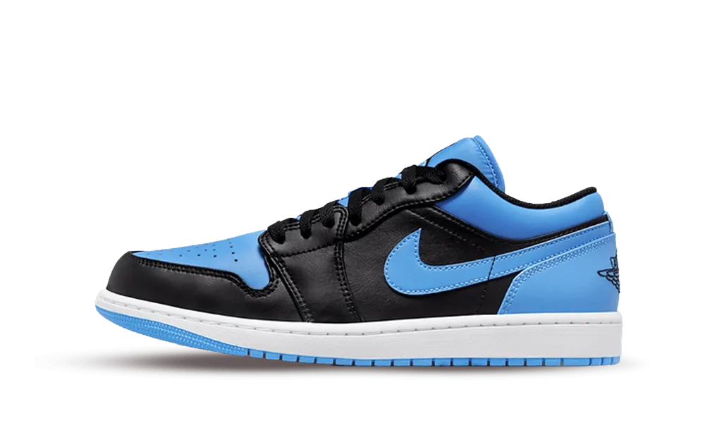 Jordan 1 Low Black University Blue