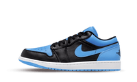 Jordan 1 Low Black University Blue