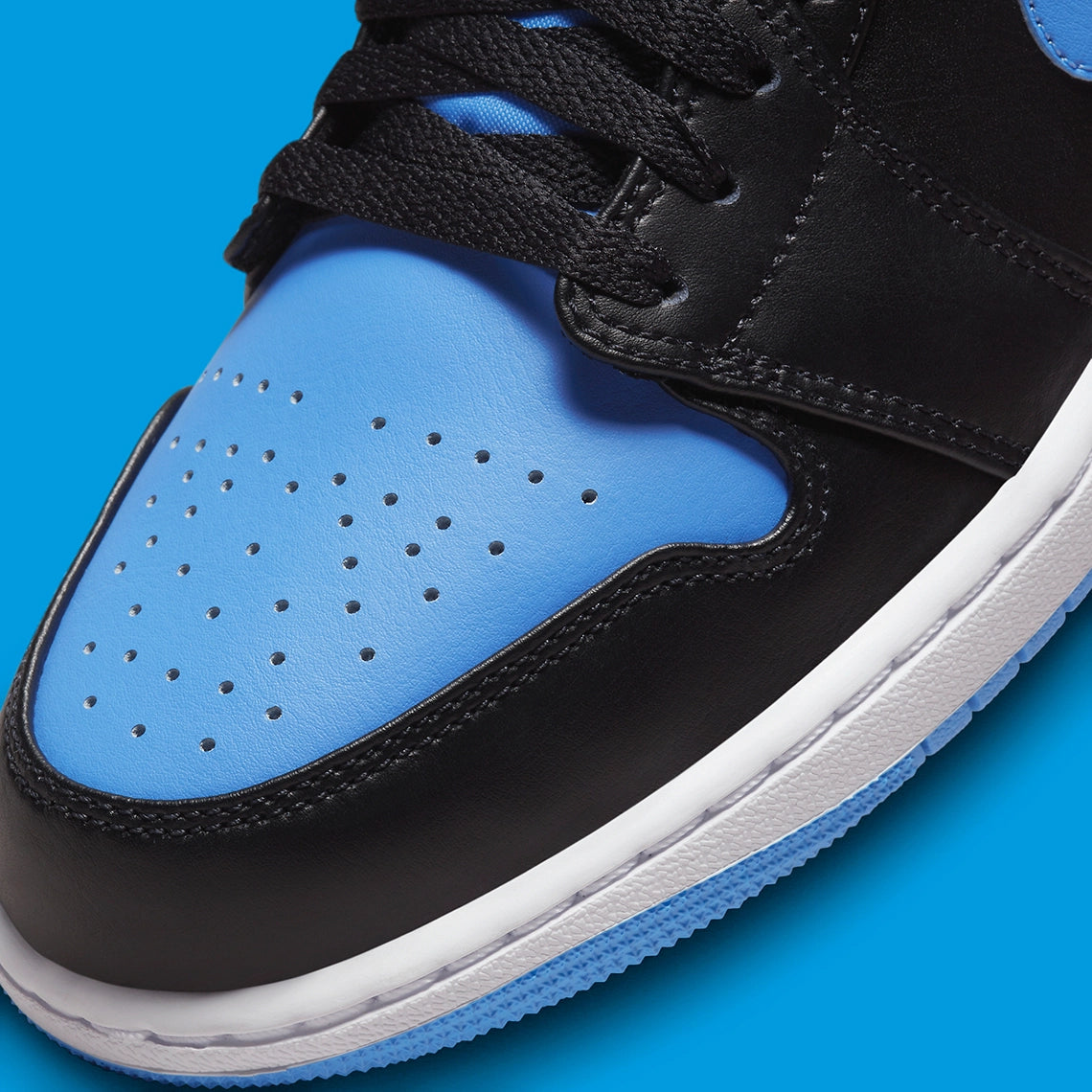 Jordan 1 Low Black University Blue