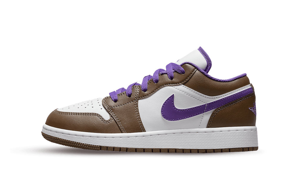 Jordan 1 Low ''Palomino Purple Mocha''