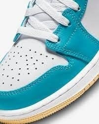 Jordan 1 Mid 'Aquatone' (GS) - Sneakerhype