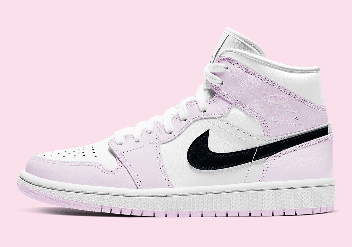 Jordan 1 Mid 'Barely Rose' - Sneakerhype