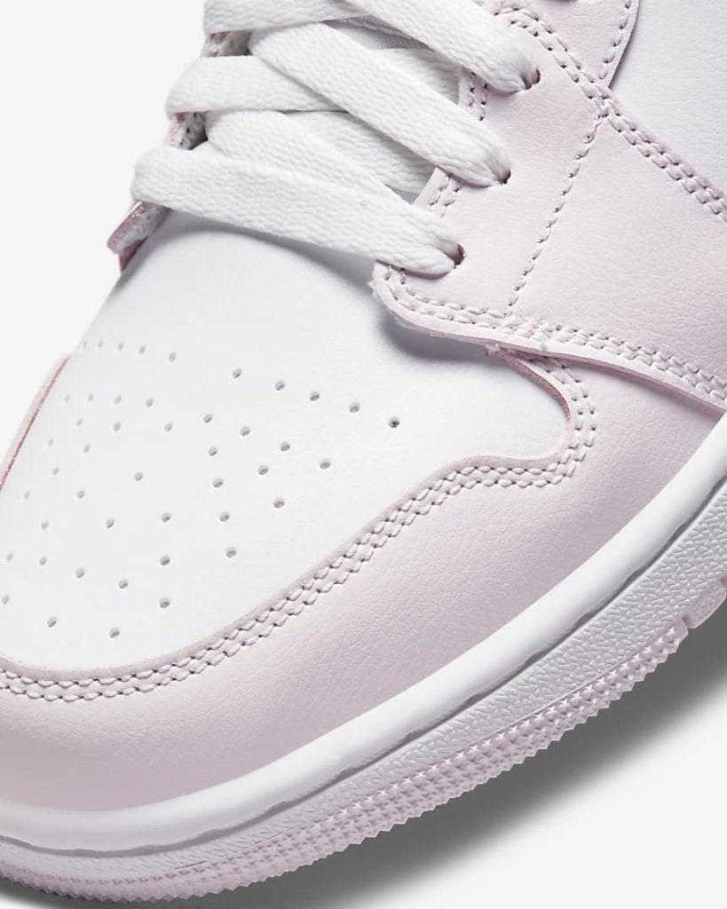 Jordan 1 Mid 'Barely Rose' - Sneakerhype