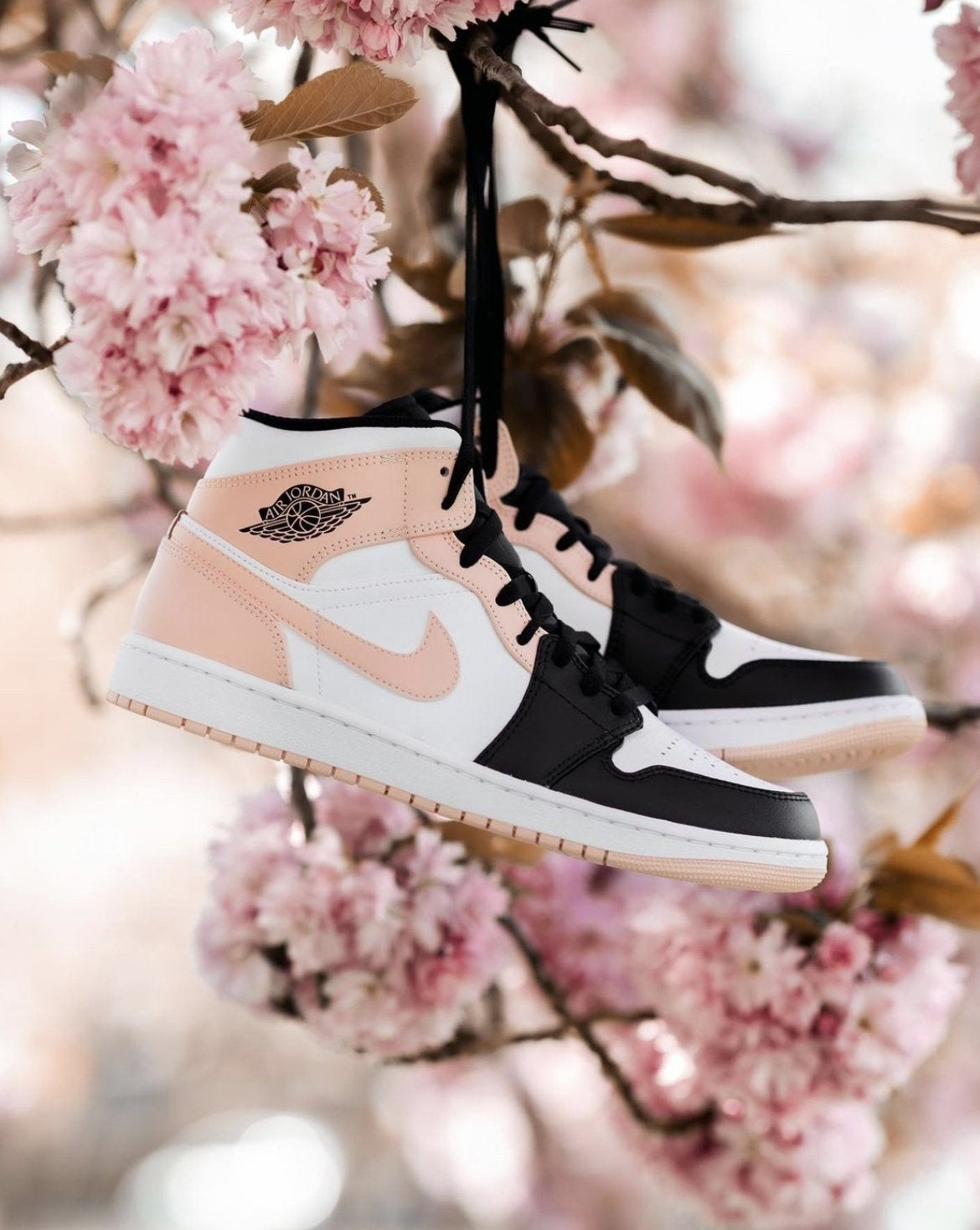 Jordan 1 Mid 'Crimson Tint' - Sneakerhype