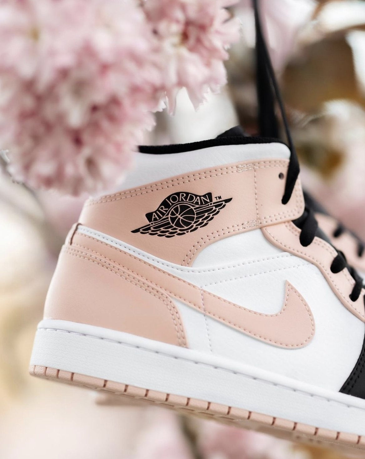 Jordan 1 Mid 'Crimson Tint' - Sneakerhype