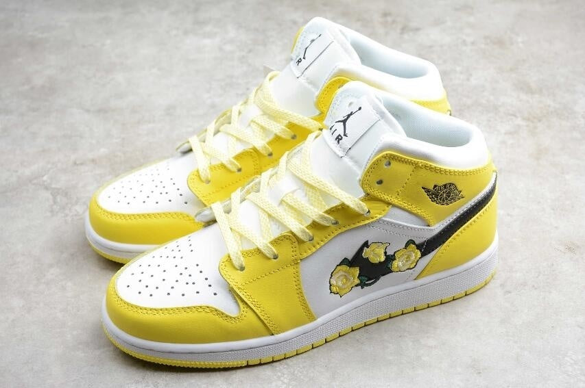 Aj1 mid yellow online