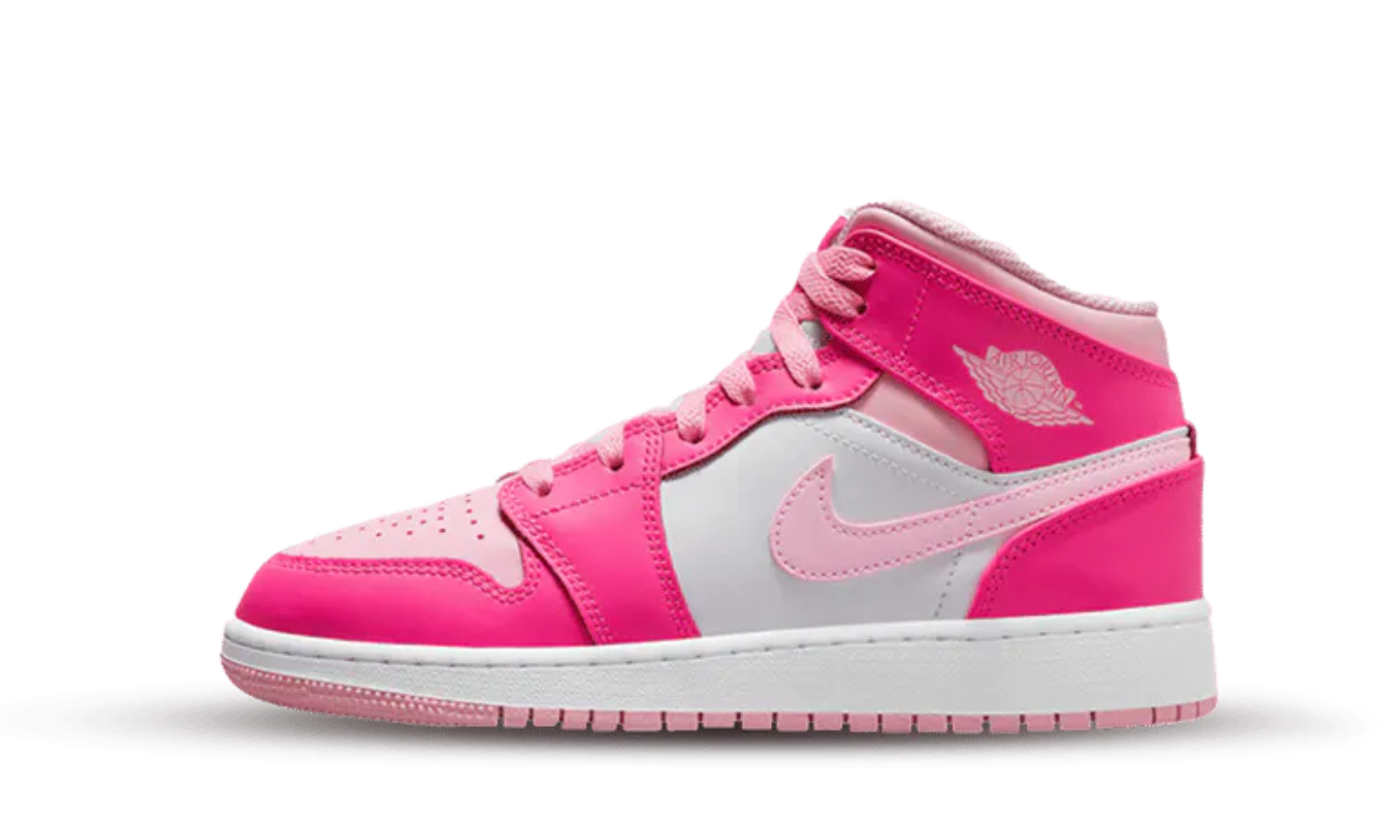 Jordan 1 Mid Fierce Pink GS