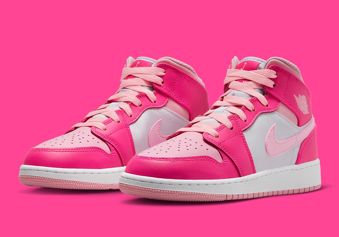 Jordan 1 pink mid online