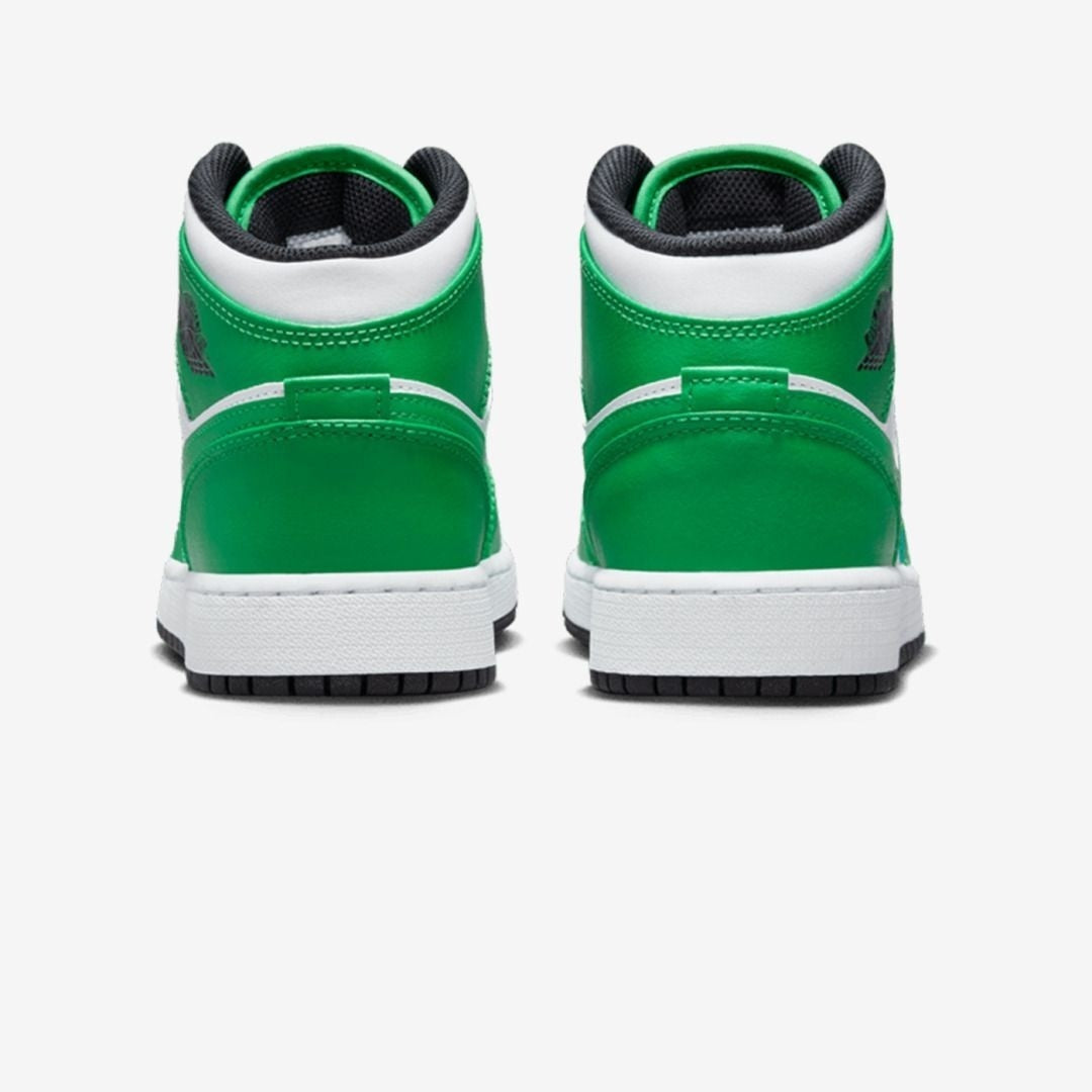 Jordan 1 Mid GS 'Lucky Green' - Sneakerhype