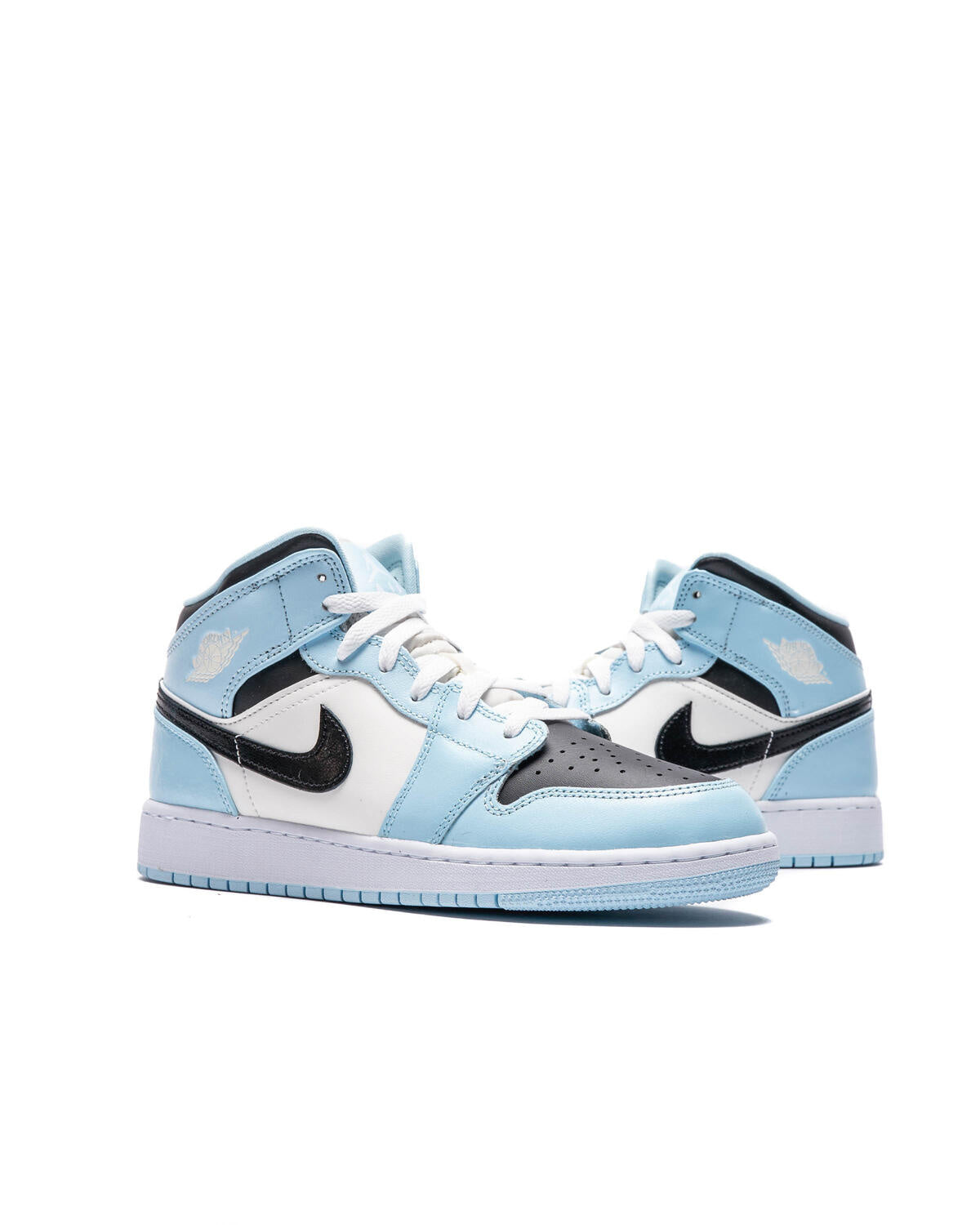 Air jordan 1 mid ice blue on sale