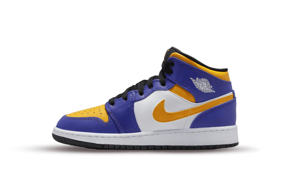 Air Jordan 1 Mid Lakers GS