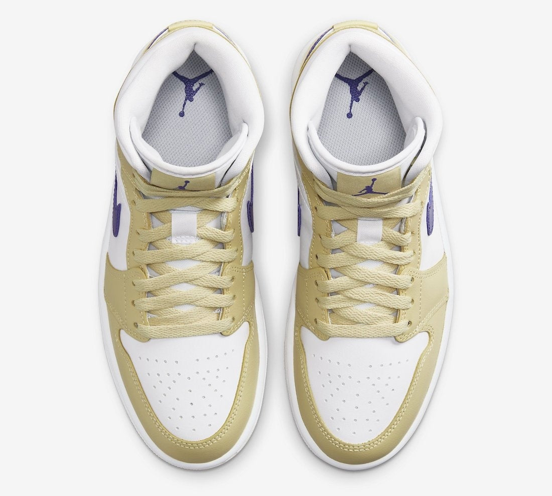 Jordan 1 Mid 'Lemon Wash Lapis' (W) - Sneakerhype