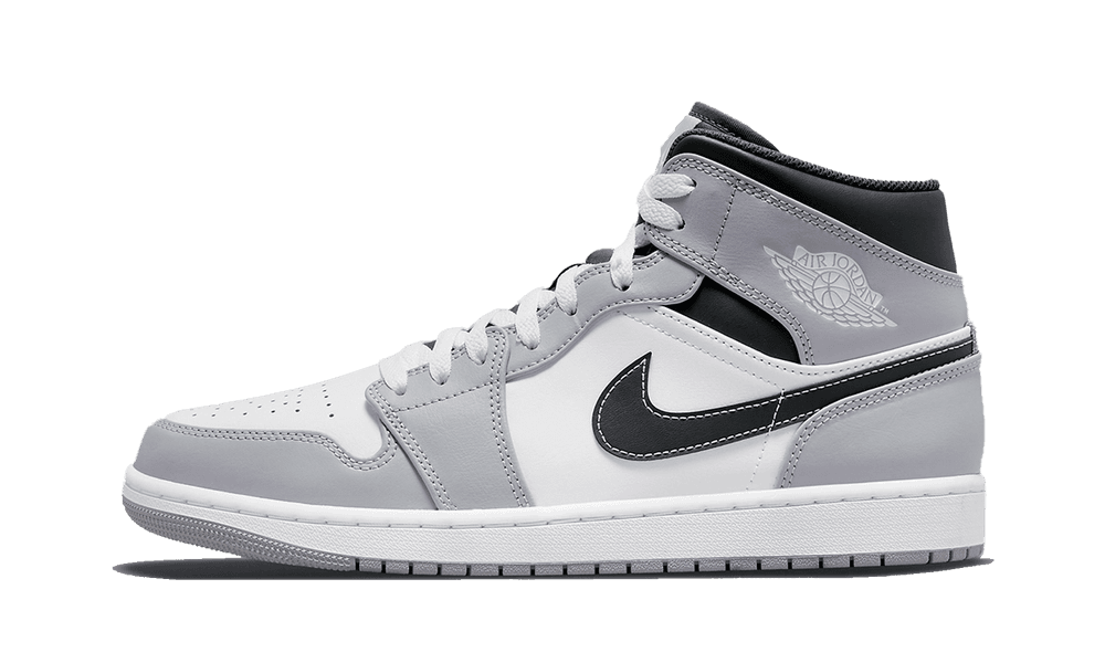 Air Jordan 1 Mid Light Smoke Grey Anthracite