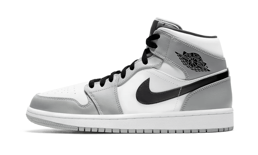 Jordan 1 Mid Light Smoke Grey