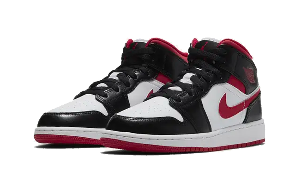 Jordan 1 'Mid Metallic Red' - Sneakerhype