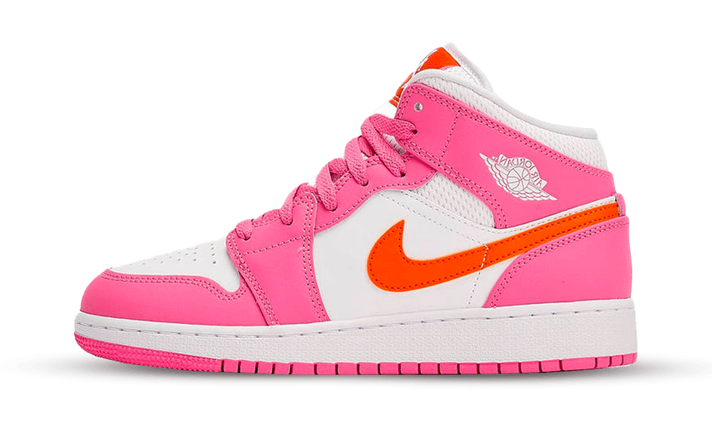 Jordan 1 Mid ''Pinksicle Safety Orange''